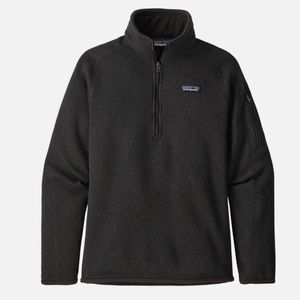 BRAND NEW PATAGONIA WOMAN’S BETTER SWEATER 1/4 ZIP BLACK - NO DEFECTS!!!